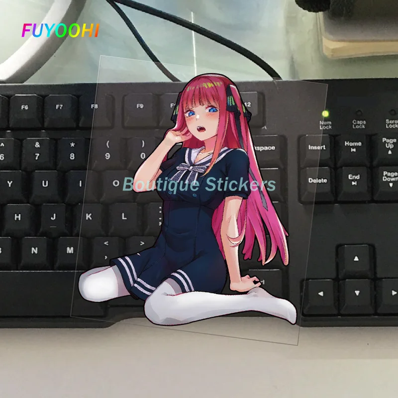 

FUYOOHI Exterior/Protection Boutique Stickers Beautiful Girl Anime Graffiti Decals Waterproof Car Personality Sticker