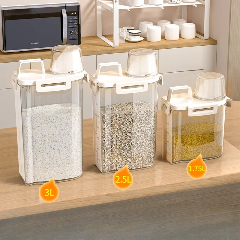 Pet Food Storage Box - Airtight & Leak-Proof Container with Lid