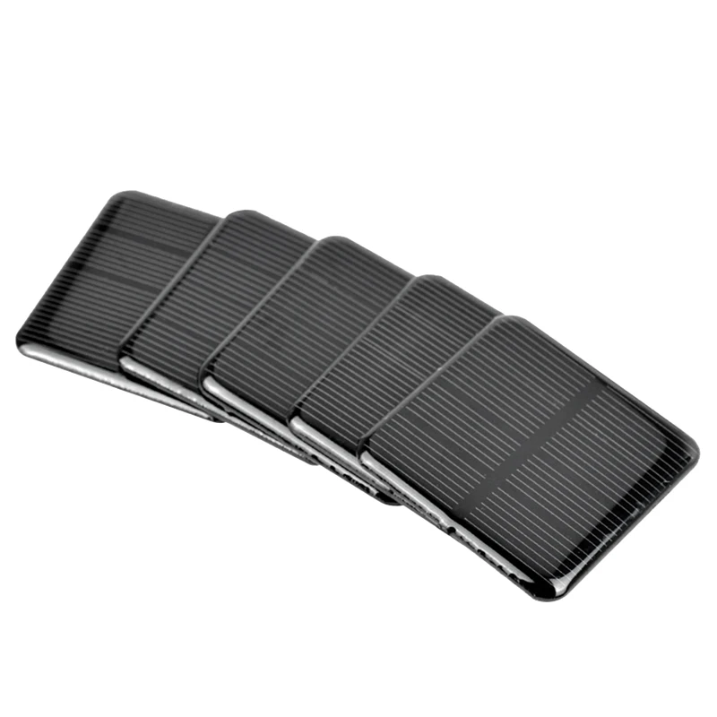 10PCS 2V 160MA 50X50MM Solar Panels DIY for Battery Cell Phone Chargers Monocrystalline Silicon Module