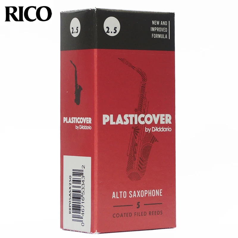 U.S.A Original D'Addario Rico Plasticover Bb Soprano Sax Eb Sassofono Contralto Bb Tenore Sax Reed Bb Clarinetto Ance