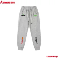 Nouveau pantalon de course Kawasaki Ninja 100 % coton 2025 pour homme – Idéal pour la course décontractée, la moto et les sports urbains 4