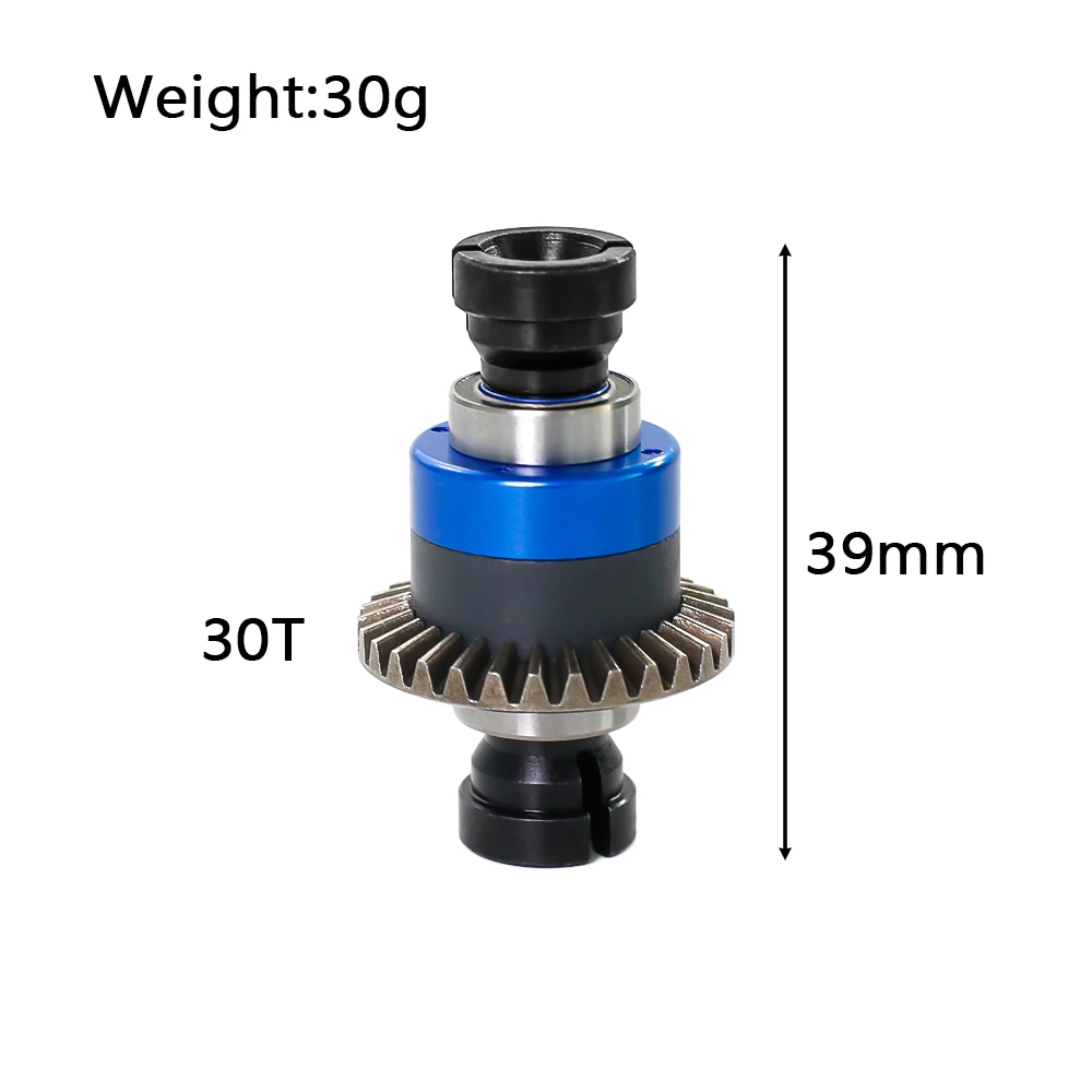 30T Differential Assembly Metal for ARRMA 1/18 2S GRANITE GROM,1/18 TYPHON GROM,1/14 Mojave GROM RC Car Upgrade Part Accessories 2