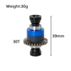 30T Differential Assembly Metal for ARRMA 1/18 2S GRANITE GROM,1/18 TYPHON GROM,1/14 Mojave GROM RC Car Upgrade Part Accessories 2