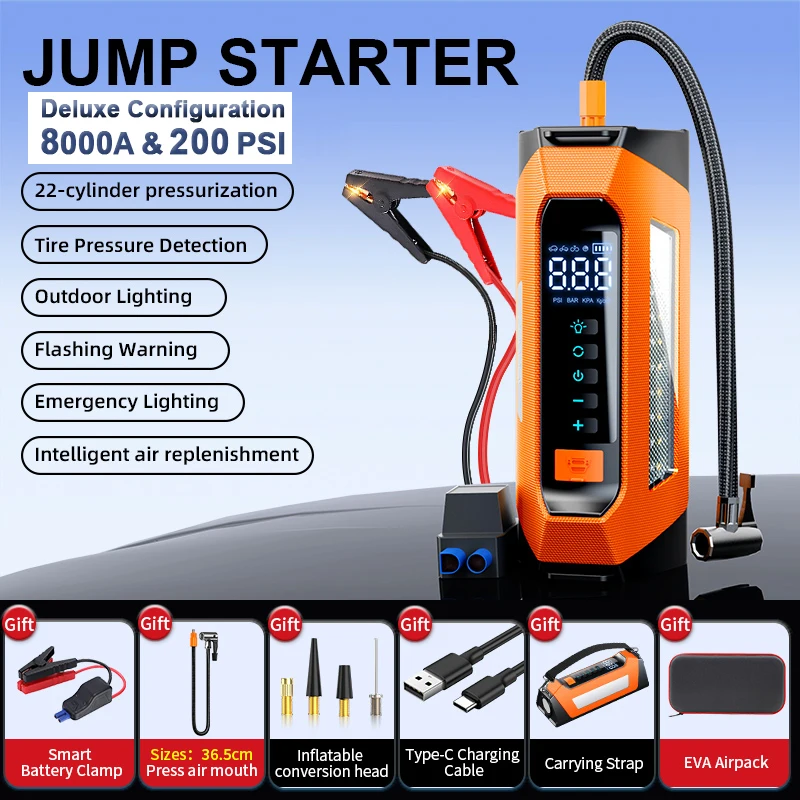 8000A Orange 200 PSI