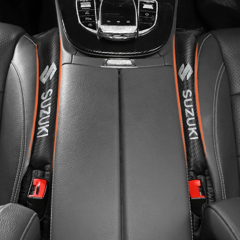 Car Styling Seat Gap Filler Auto Carbon Fiber Decor Internal Leak Proof  Accessories For Suzuki Vitara SX4 Swift AMG Ford Hyundai - AliExpress