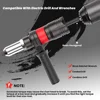 Riveting Machine Electric Rivet Gun Adapter Home 2.4-3.2-4.0-4.8-6.4mm Riveting Tools Cordless Multi-function Riveting Machine 2