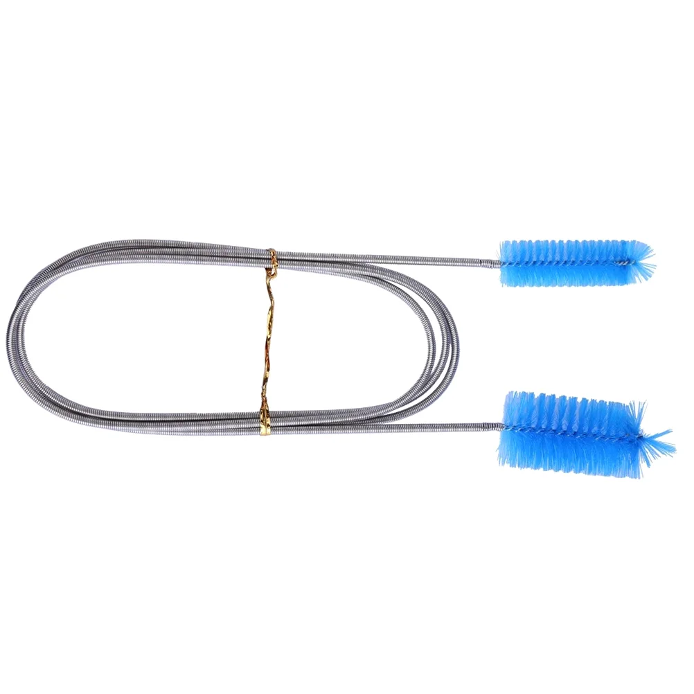 

Cleaning Brush Nylon Spring Pipe Inlet Outlet Multifunction Hose Fish Tank Tools Double Head