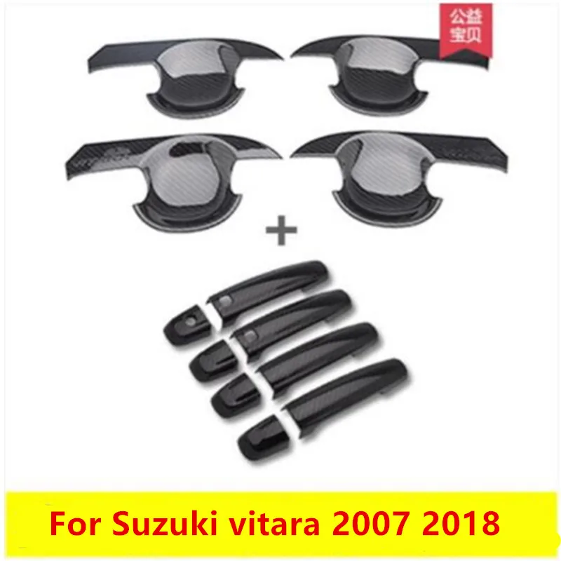

Высококачественный Хромированный рисунок из углеродного волокна ABS для Suzuki vitara 2007-2018