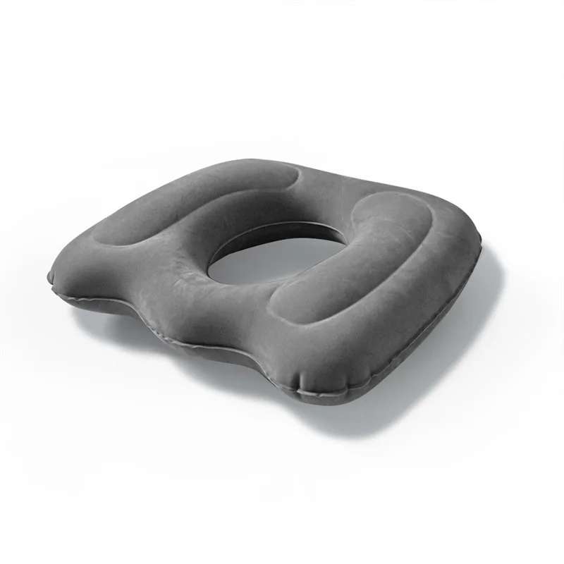Donut-Sitzkissen, Hämorrhoiden, aufblasbares Sitzpolster, Kissen für Bürostuhl, Auto, Rollstuhl, Schmerzlinderung, guter Sitzkomfort – Detail 16