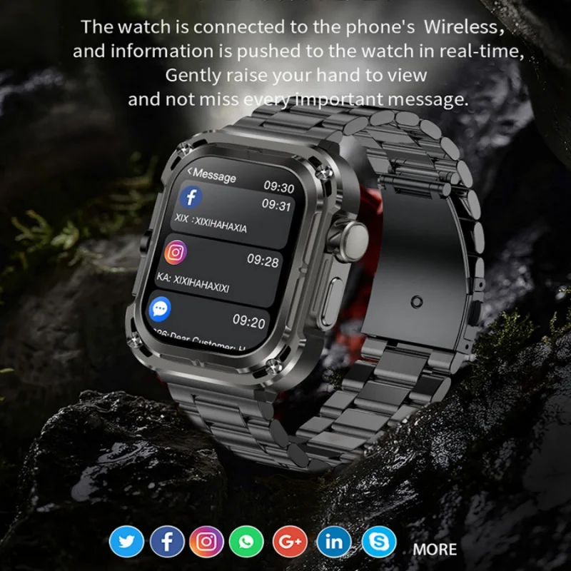 2026 Smart Watch Man Bluetooth Call Fitness Tracker Smartwatch Women Heart Rate Monitor Outdoor Waterproof Sports Fitness Watch_voghion.com