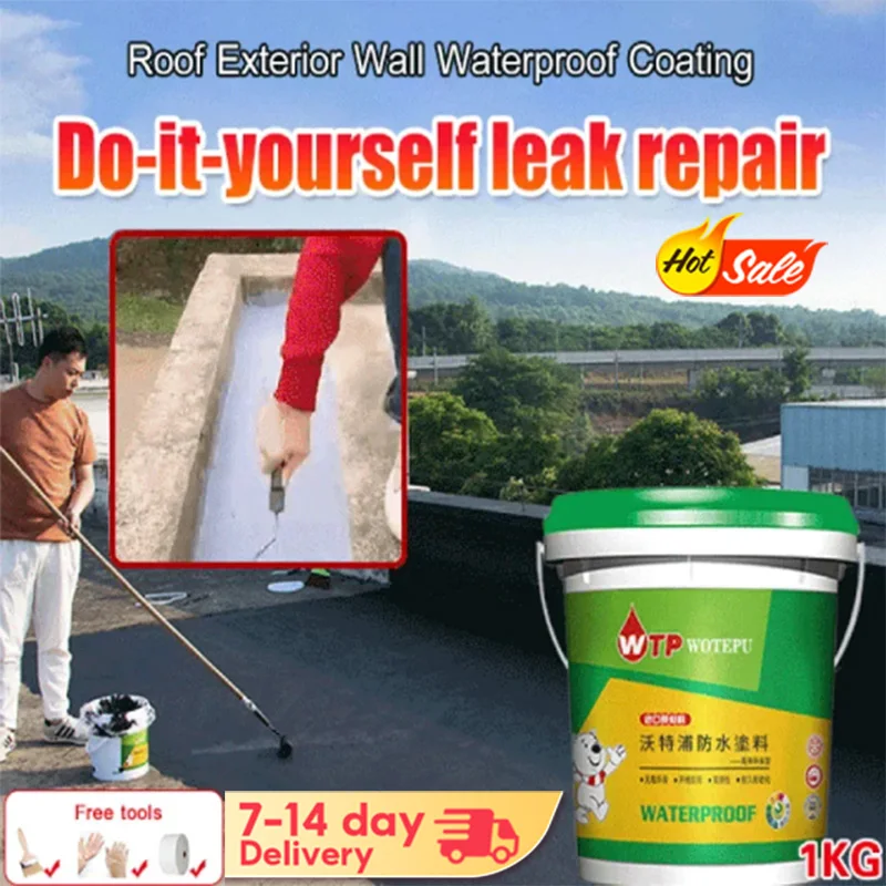 1kg-cement-white-black-color-Home-Sealant-Polyurethane-Waterproof-Coating-for-Home-Bathroom ...