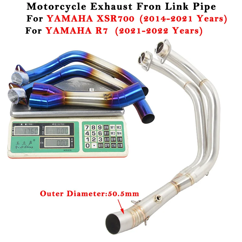Slip On For YAMAHA XSR700 XSR 700 YZF R7 TZF R7 2015 2021 2022