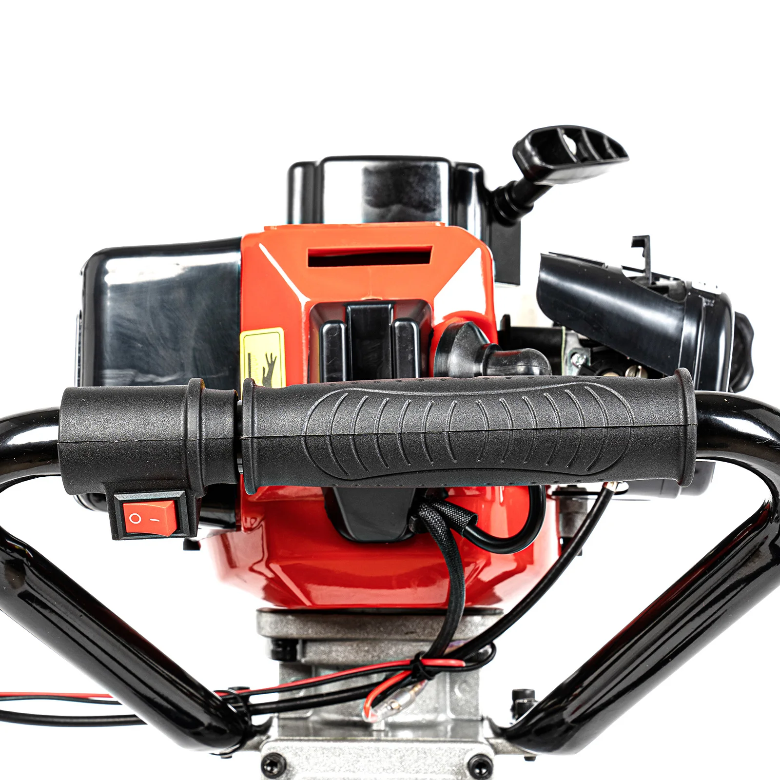 32.7cc Gas-Powered Post Driver, Gasoline Piling 2-Stroke Engine, Single Cylinder Gasoline Petrol Garden Fencing Tool Machine 5