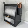Kitchen Cabinet with Dish Rack Kitchen Countertop Dish Storage Rack for Dishes Household Dustproof Cupboard Tableware Cabinet 5