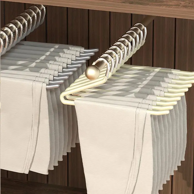 행어 강한 인성 의류, 35x11cm, 가정용 행어, 흔적 없는 옷장 보관, 스테인레스 스틸 나노, 5 가지 색상