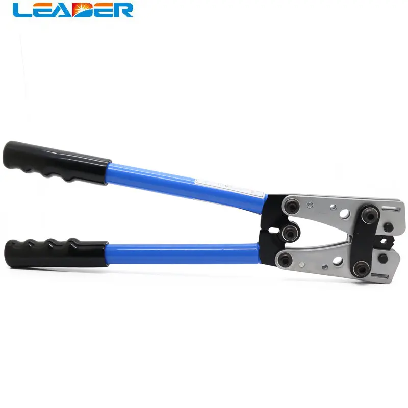 LEADER 1 Piece PV Hand Crimping Tool for PV Connector Solar Cable 10mm2 PV Wire Crimper Pliers for DIY Solar Power SystemSolar 4