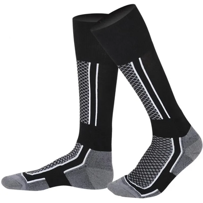 Ski Socks Thick Cotton Sports Snowboard Cycling Skiing Soccer Socks Men Women Moisture Absorption High Elastic Thermosocks