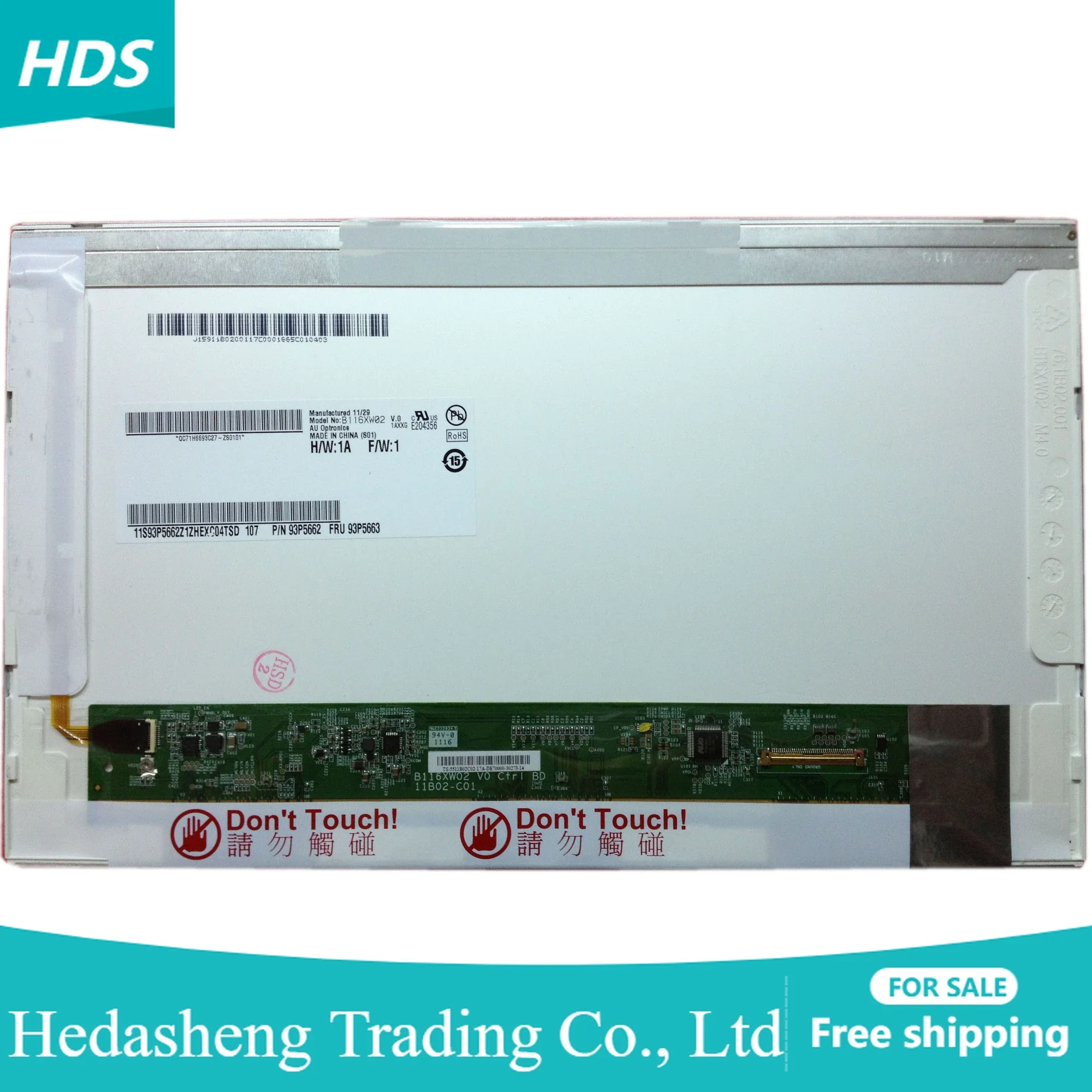 

B116XW02 V.0 V.1 fit LP116WH1-TLA1LP116WH1-TLN1/P1/B1/A1 N116B6-L02/L01 N116BGE-L11 LTN116AT03 LTN116AT01 CLAA116WA0A LCD