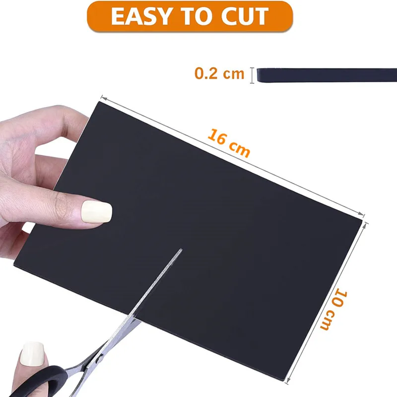 Anti-slip Silicone Rubber Pad For 10cm*16cm*2mm Furniture