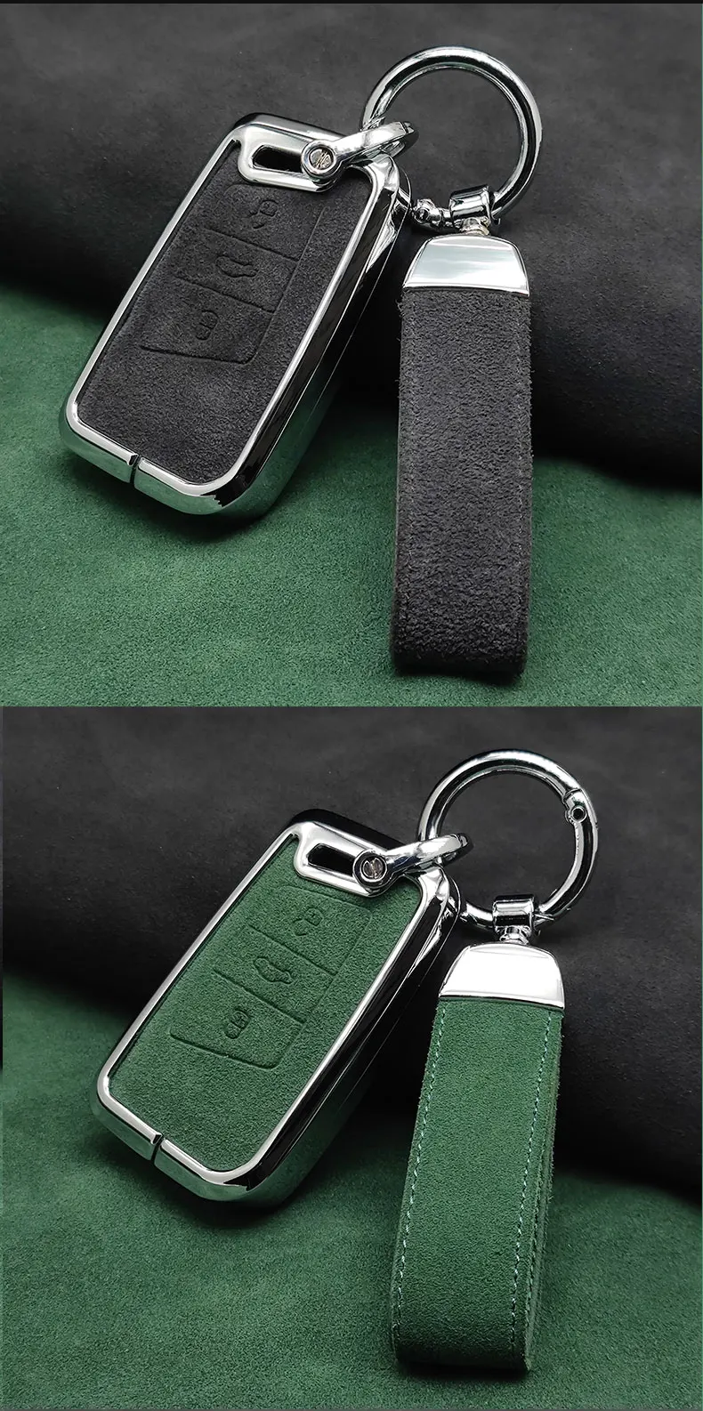 Custodia per chiave a distanza per auto in metallo Shell Fob per Volkswagen VW Magotan Passat B8 CC MK2 Golf per Skoda Superb A7 Kodiaq accessori 12 Custodia per chiave a distanza per auto in metallo Shell Fob per Volkswagen VW Magotan Passat B8 CC MK2 Golf per Skoda Superb A7 Kodiaq accessori - Seec1aa8ec1ea434f8069ecaab3b94e98H