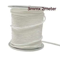 Durable White Rope Trimmer Line - Multi - Size Options (3mm 2m)