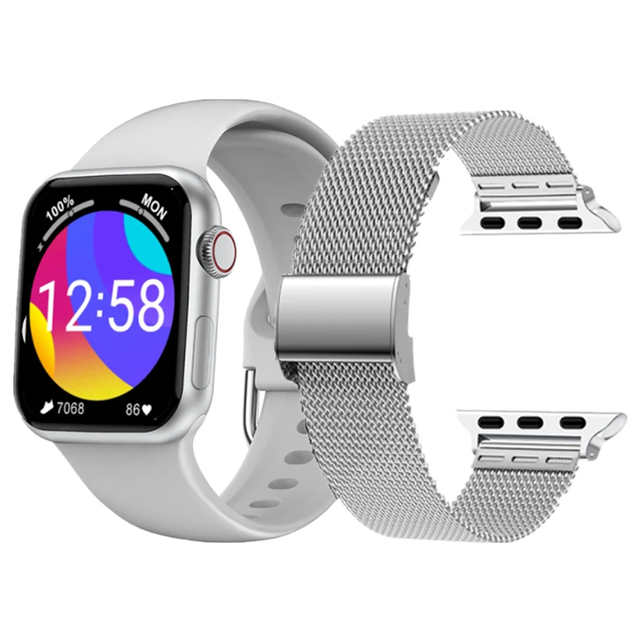 2022 1.9" Sport Smart Watch Men Bluetooth Call Custom Dial NFC Women Fitness Smartwatch Pk DT7 W37 W27 Pro Smart Watch Series 7 