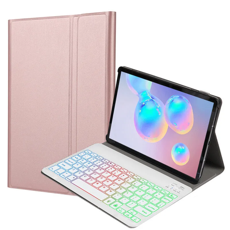 Rainbow Backlight Touchpad Keyboard Case with Mouse