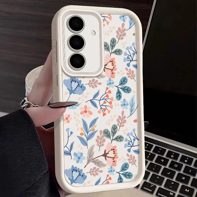 Silicone Art Flower Cartoon Shell Phone Case