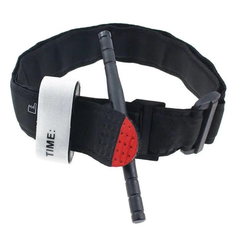 Tourniquet Kit Tactical Tourniquet Outdoor Survival Tourniquet I Tactical Combat Application Red Tip Military Medical Emergency Belt Aid Fast Hemostasis