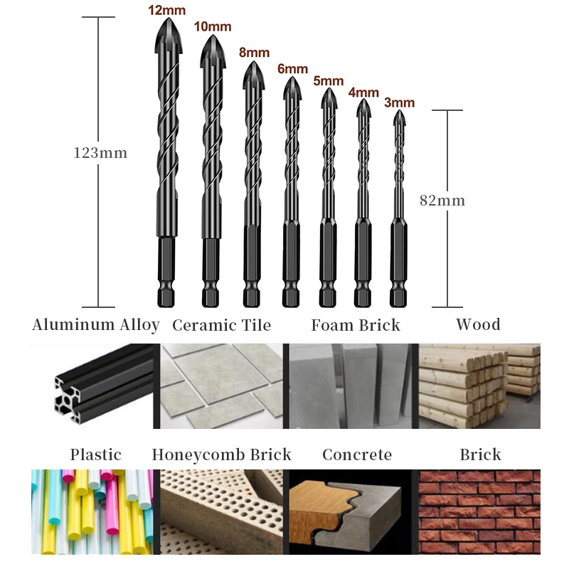 Рисунок 2 - Набор сверл для плитки