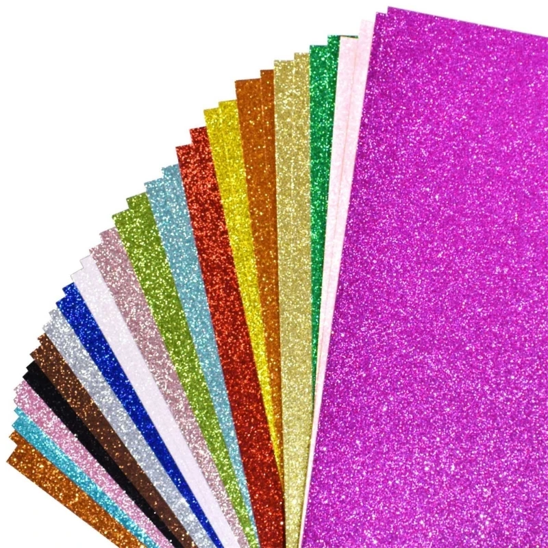 

Glitter Cardstock Paper Scrapbooking Decors DIYs Accessory Project Supplies