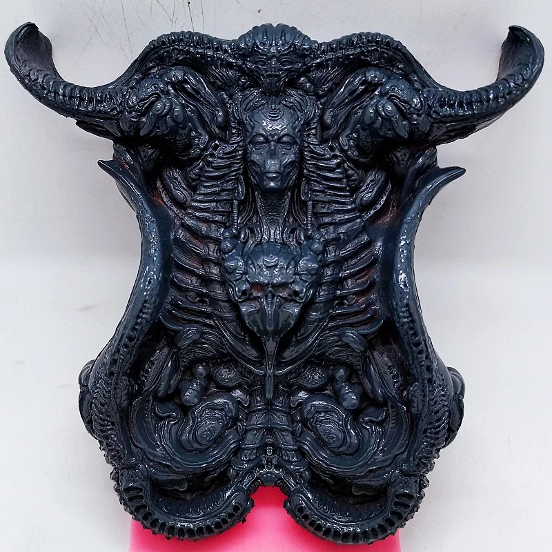 

Halloween Monster Skull Silicone Mold Handmade Gypsum Soap Epoxy Resin Chocolate Decoration Gypsum Ice DIY Baking Mold