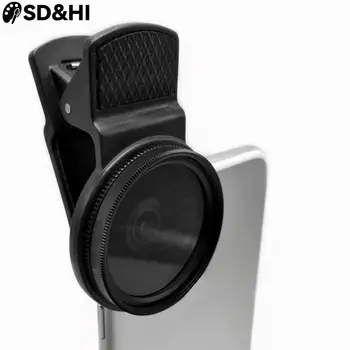 52MM 원형 만능 휴대용 편광자 카메라 렌즈 CPL 반사 방지 필터 전문가형 아이폰 휴대폰 스마트폰용