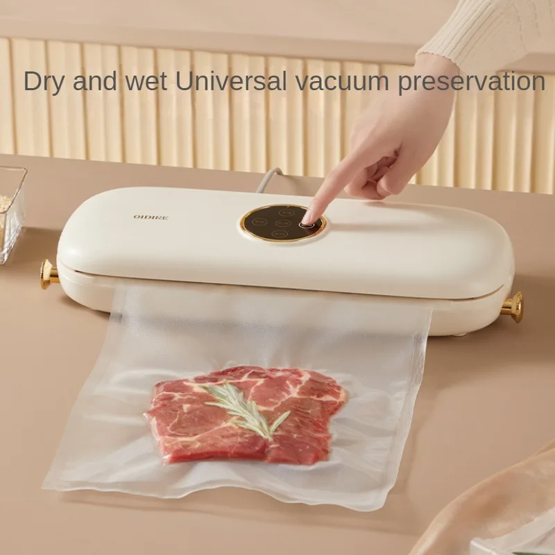 

Vacuum Sealer Food Packaging Bag Sealing Machine Home Small Automatic Heat Sealer вакуумний упаковщик 진공용기 Seladores A Vácuo