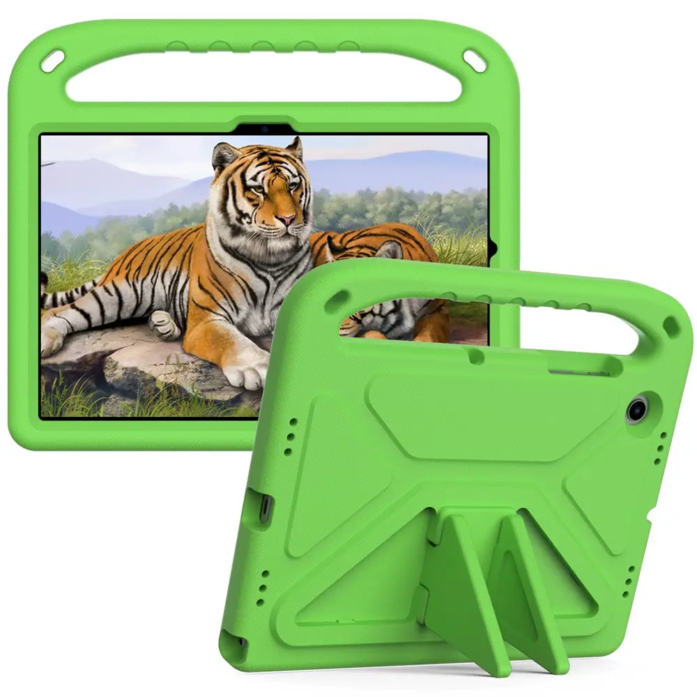 Rugged Silicone + PC Protective Case for Samsung Galaxy Tab A8 10.5 inch (2022) - Spider Design