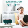 Electric Essential Oil Aroma Diffuser Ultrasonic Humidifier with LED Night Lamp - 500ML for Home Office Humidifier essential oil 4