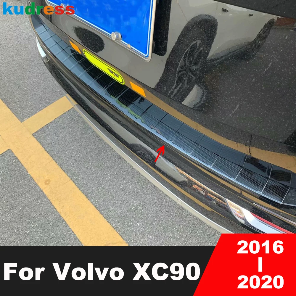 Rear Trunk Bumper Guard Cover For Volvo Xc90 2016 2017 2018 2019 2020