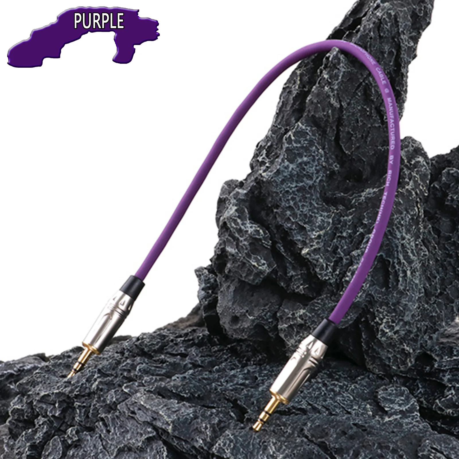 Premium 3.5mm Stereo Audio Extension Cable - Male to Male Aux Cord for Headphones, Car Audio, Home Stereos, and Speakers