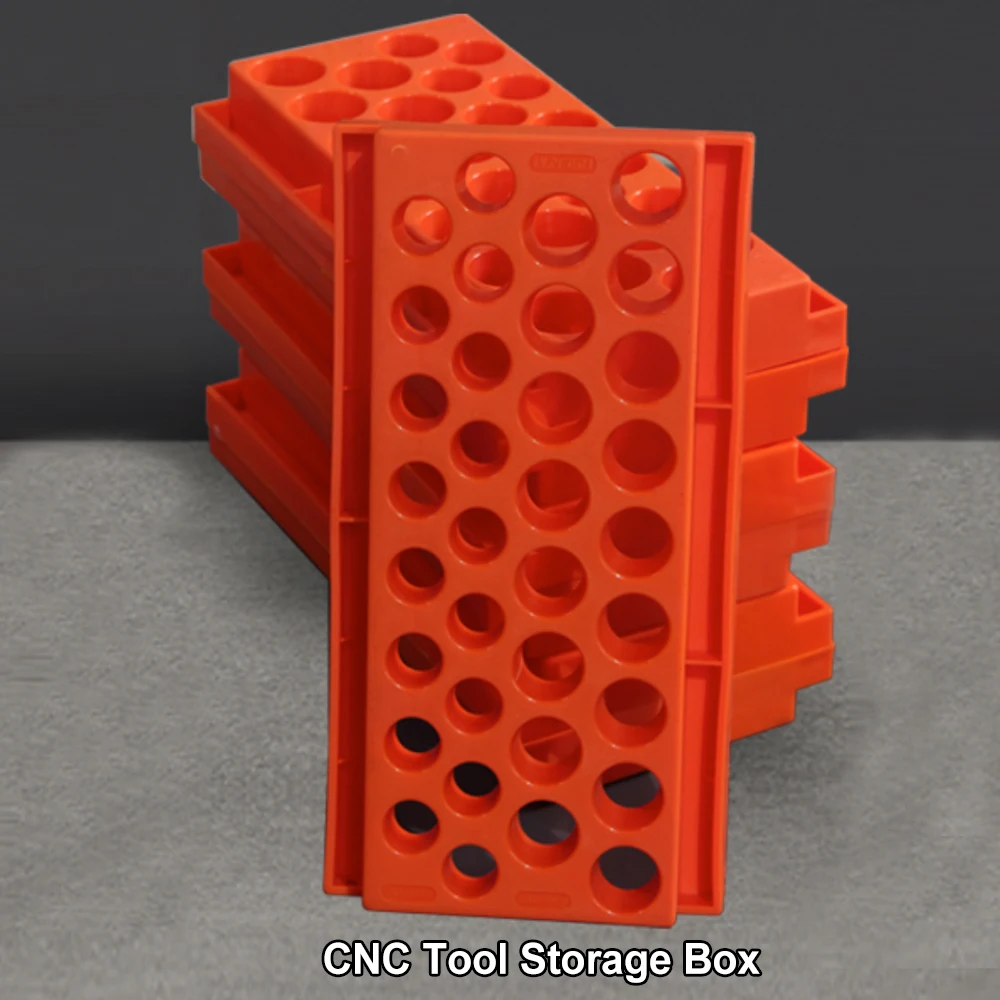 D4-16MM fräser fräser koffer cnc aufbewahrung sbox er16 er20 er32 collet aufbewahrung sbox pp werkzeug halter organisator cnc bearbeitungs zentrum