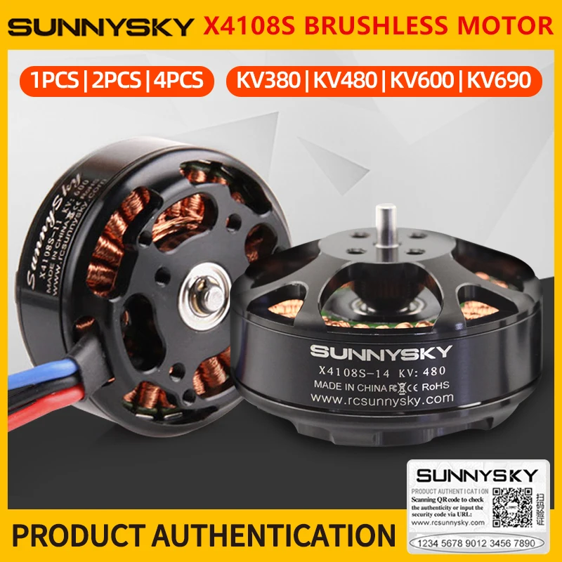 Moteur Sans Balais à Disque 5010 750KV, Haute Performance Pour Quadrirotor Multi-axes, Argent, 4