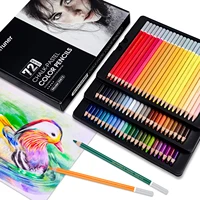 Pro Chalk-Pastel Color Pencils,Set of 24/72 Colors,Color Charcoal Pencils for Drawing Sketching Coloring Shading 2
