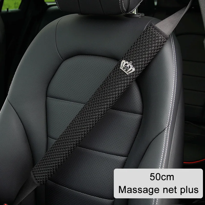 Car Seat Belt Shoulder Guard Padding Pad Massage Net Breathable Four Seasons 23 30 50 75cm Car Interior Accessories seat belt protection seat belt covers seat belt protector safety belt shoulder guard
