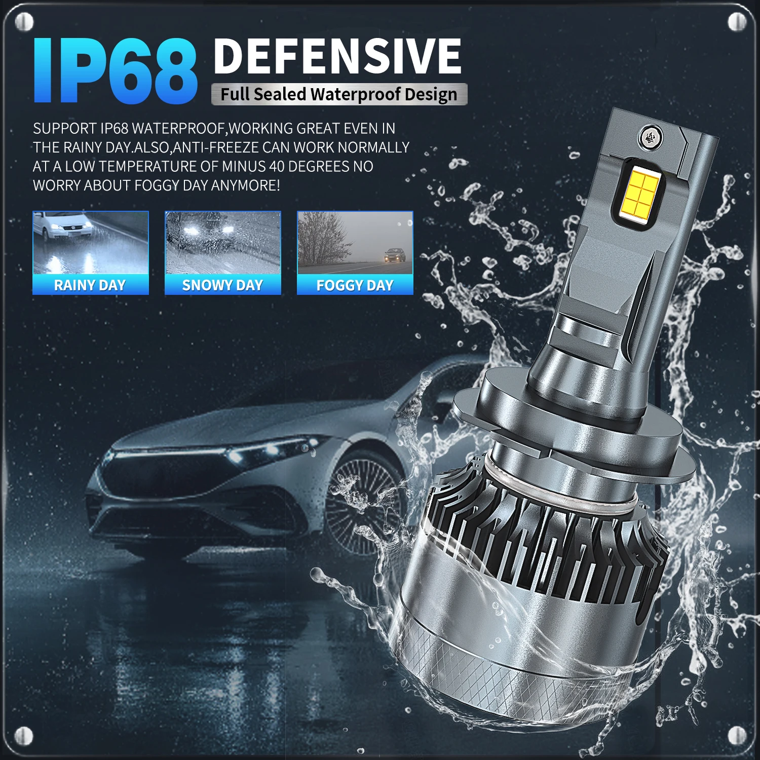 H7 H4 H1 H8 H11 9005 HB3 9006 HB4 9012 Hir2 LED Bulb Turbo Lamp 220W 80000LM Car Headlights for Car led car lights,led lights,led bulbs,led headlights,led car headlights