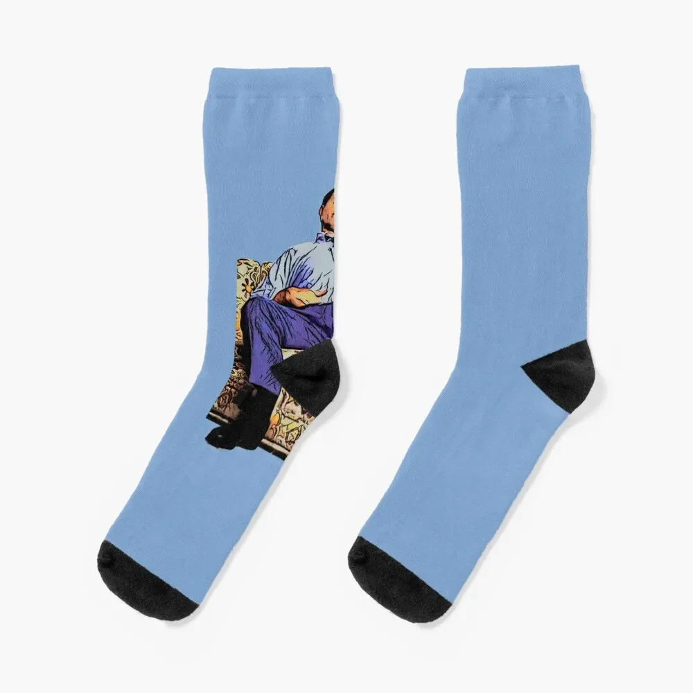 

Al Bundy Classic T-Shirt Socks Rugby cartoon Socks Men Women's