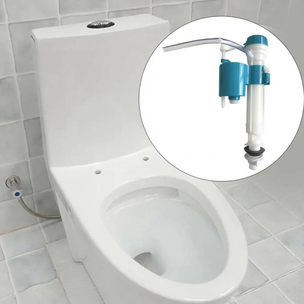 Toilet Water Tank Fittings Intake Valve Outlet Fill Valve Dual Flush Set