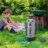 Camping Shower 12L Portable Pressure Camp Shower with Storage Bag Air Pump Shower Head for Outdoor Shower Washing Vegetables 3
