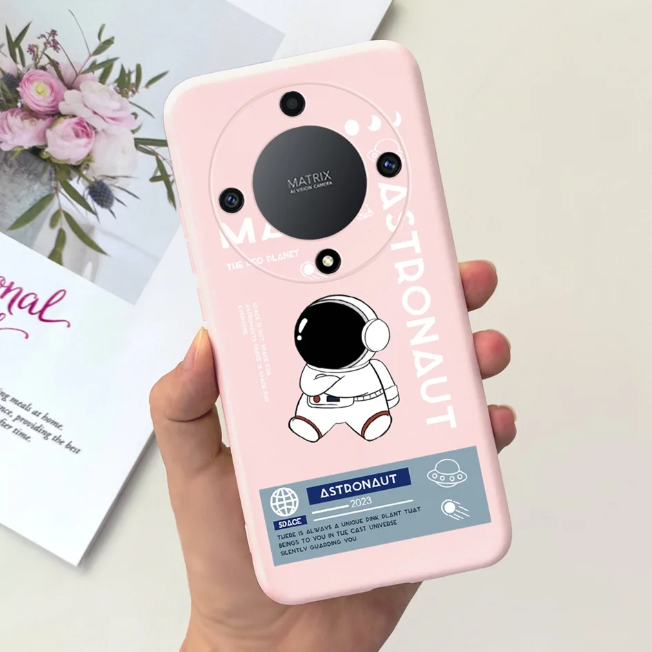 Lovely Cartoon Flower Slim Soft Silicone Phone Case Cover
