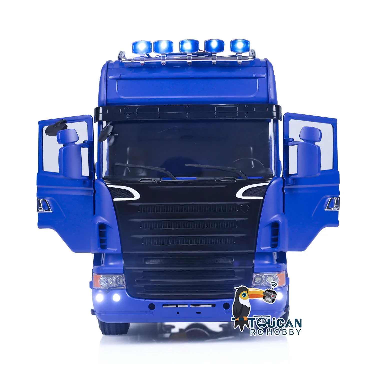 Toys 1/14 RC Tractor Truck 6X4 RTR TOUCAN HOBBY DIY Painted Radio Control Car Flysky I6S Sound Light Battery Model THZH1625 4