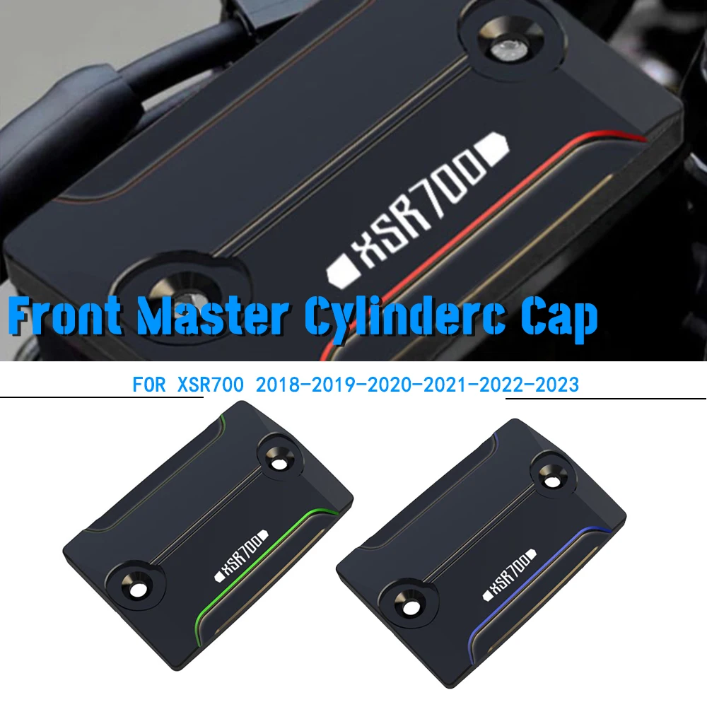 

Motorcycle Accessories For Yamaha XSR700 XSR 700 2015-2020 2023 2022 2021 CNC Scooter Front Brake Fluid Reservoir Cap Cover