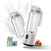 Nouveau 180W presse-agrumes Portable double usage tasse de jus USB 4000mAh batterie extérieur fruits frais mélangeur 4 lames Smoothie jus tasse mélangeur 6